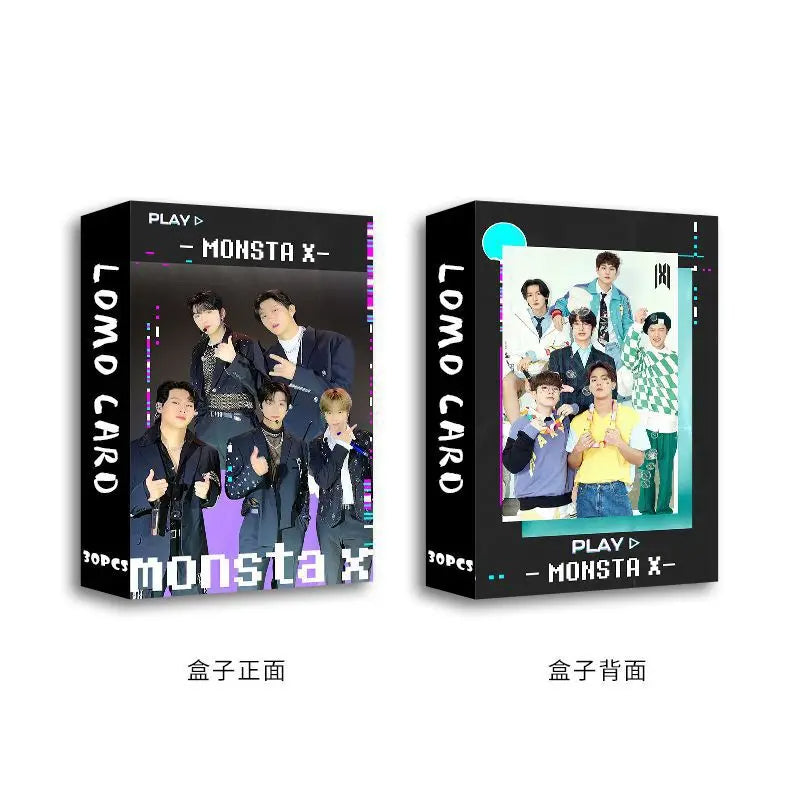 MONSTA X 'PLAY' LOMO CARDS