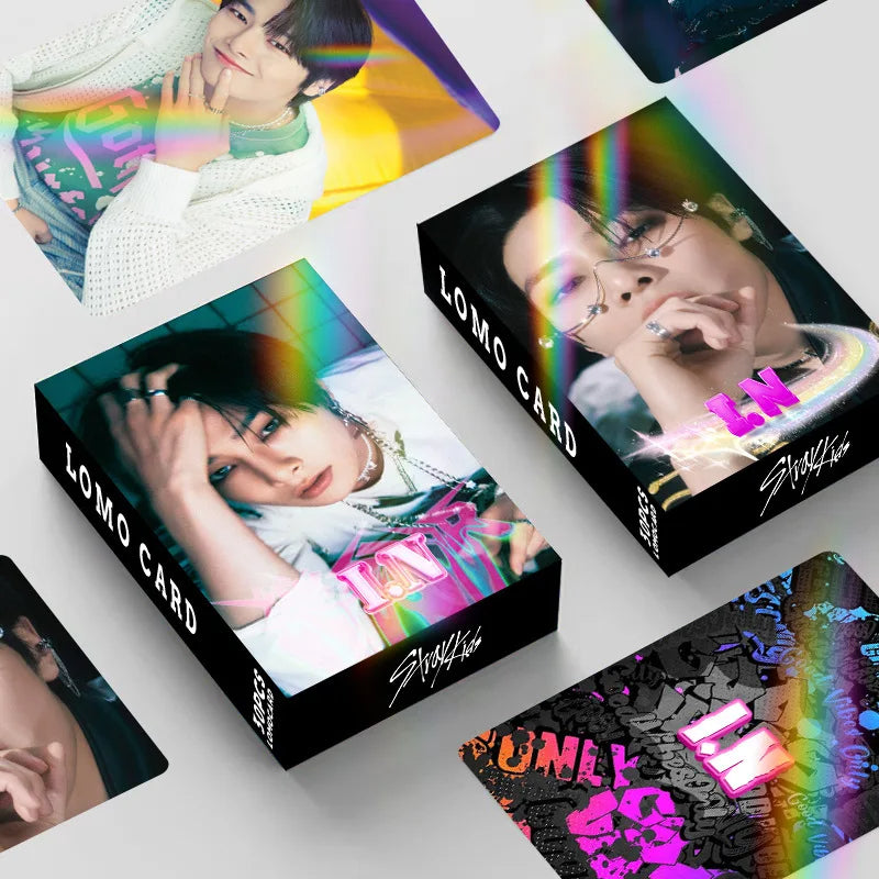 STRAY KIDS Bias Holographic LOMOCARDS