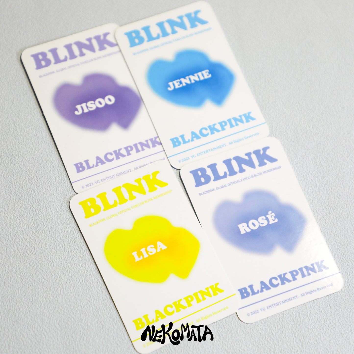 CARTES PHOTO BLACKPINK Fanmade