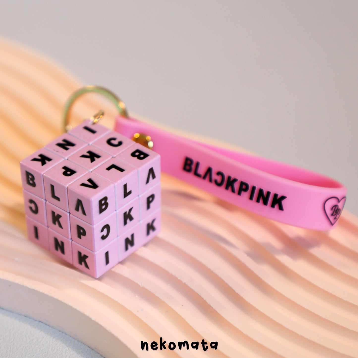 BLACKPINK Cube Keychain