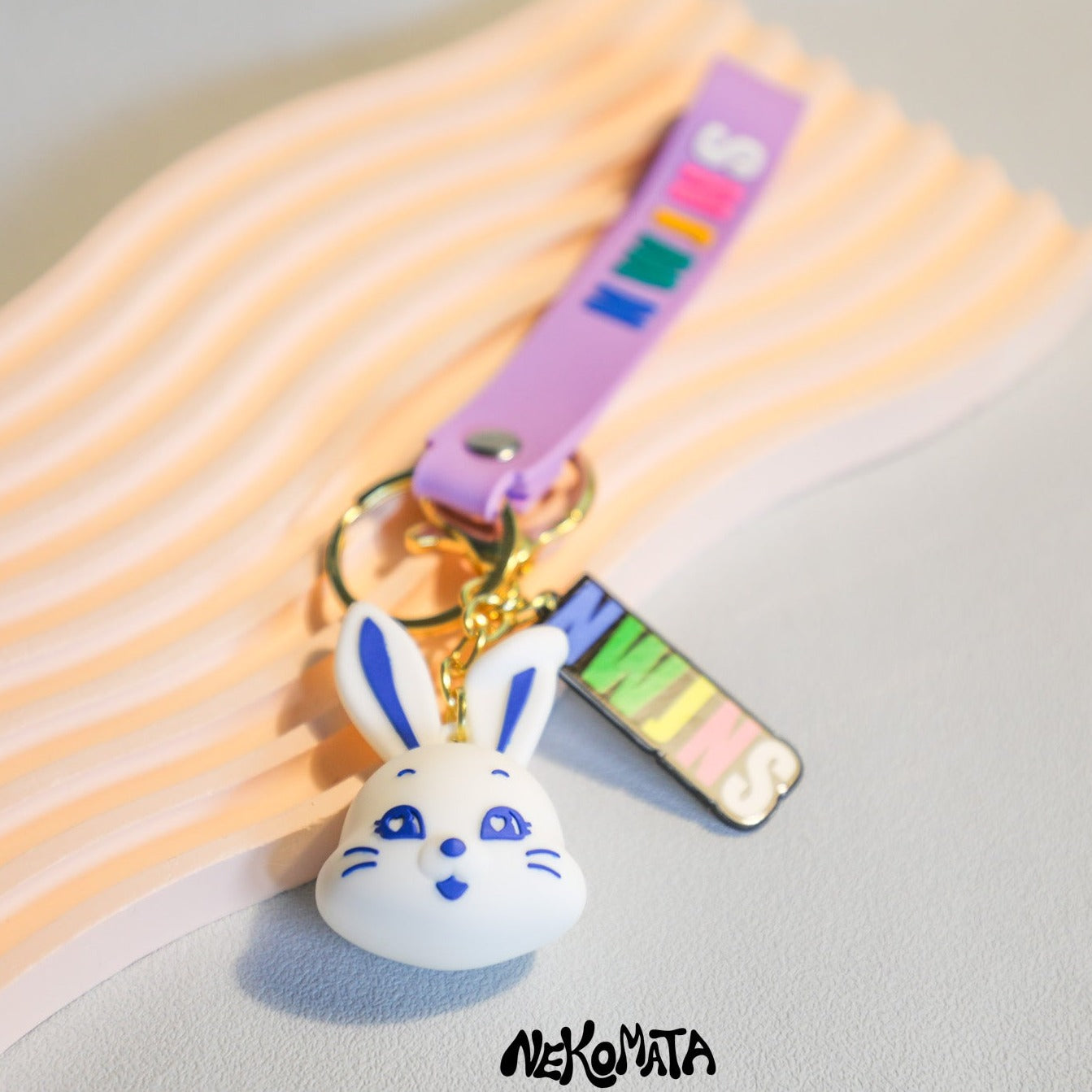 3D NEW JEANS Bunny Keyring