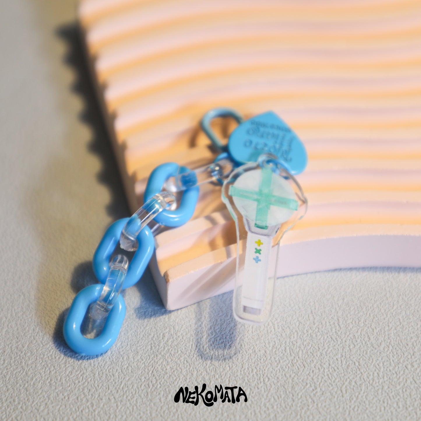 K-pop Lightstick Keychain with Cute Chain