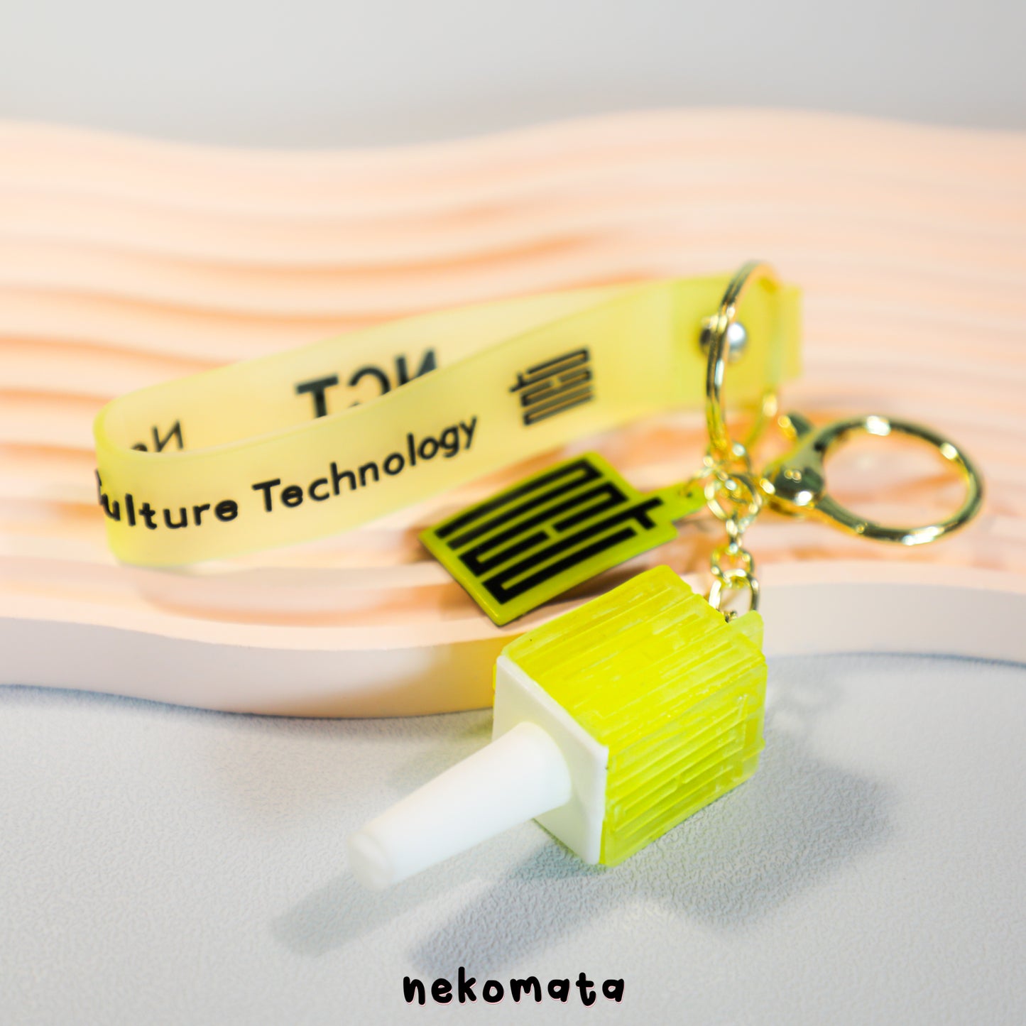 3D NCT Lightstick Keyring