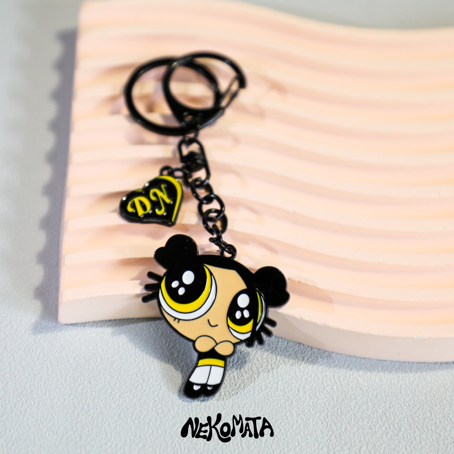 The Powerpuff Girls X NEW JEANS keyring