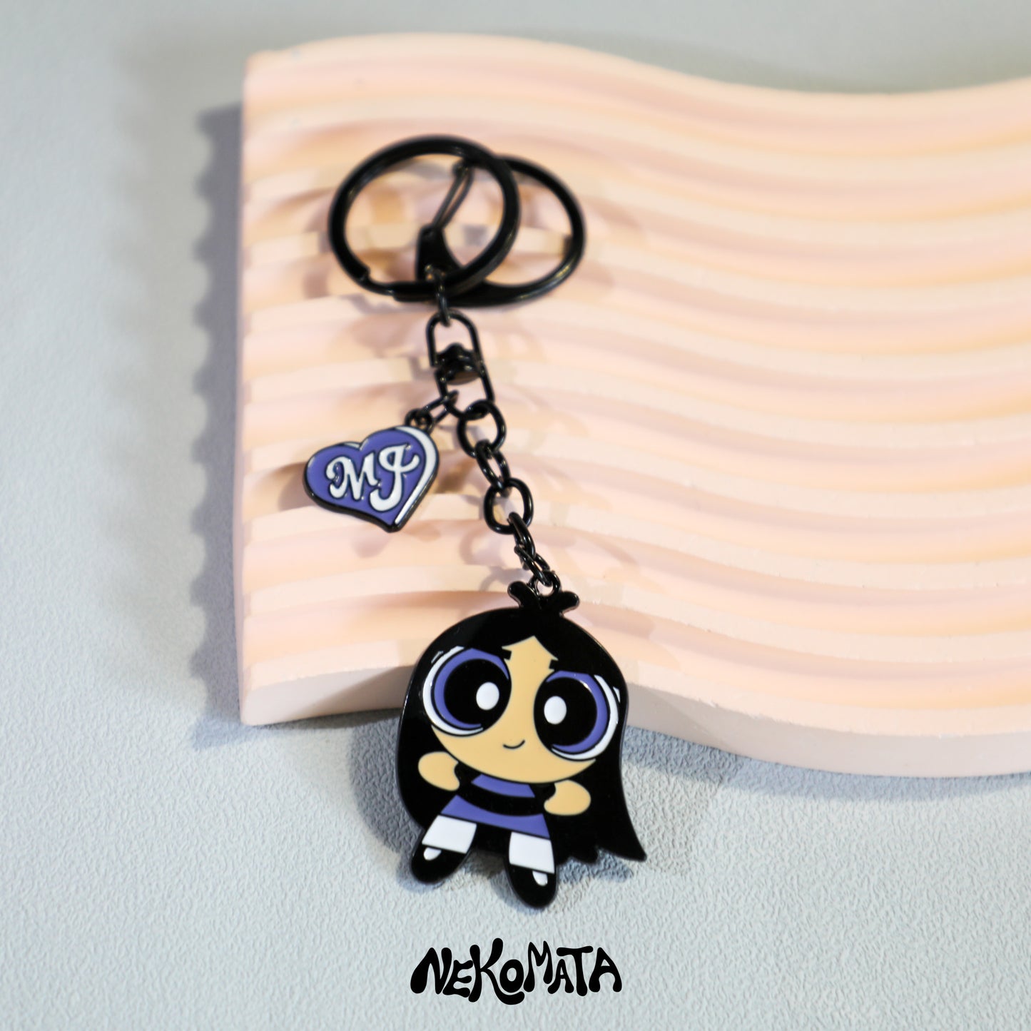 The Powerpuff Girls X NEW JEANS keyring