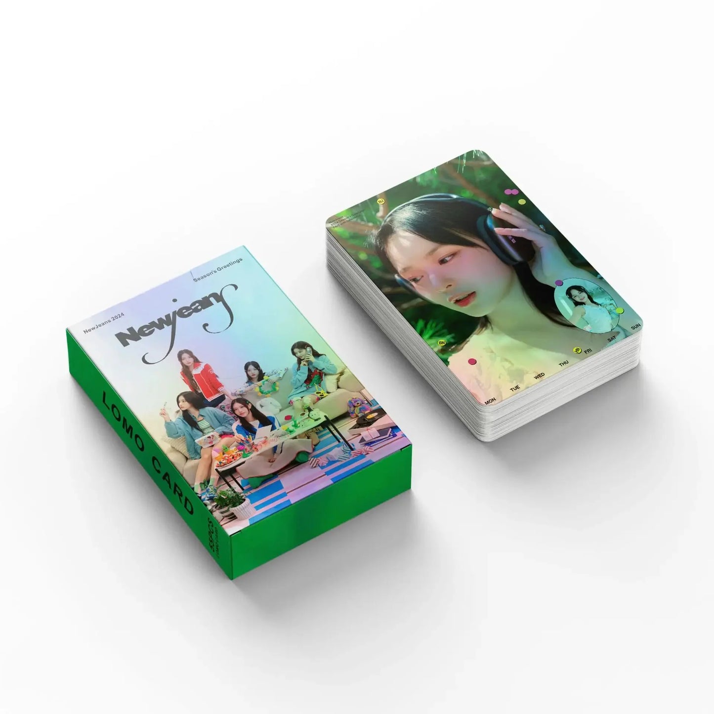 NEW JEANS 'Greetings 2024' Holographic LOMO CARDS