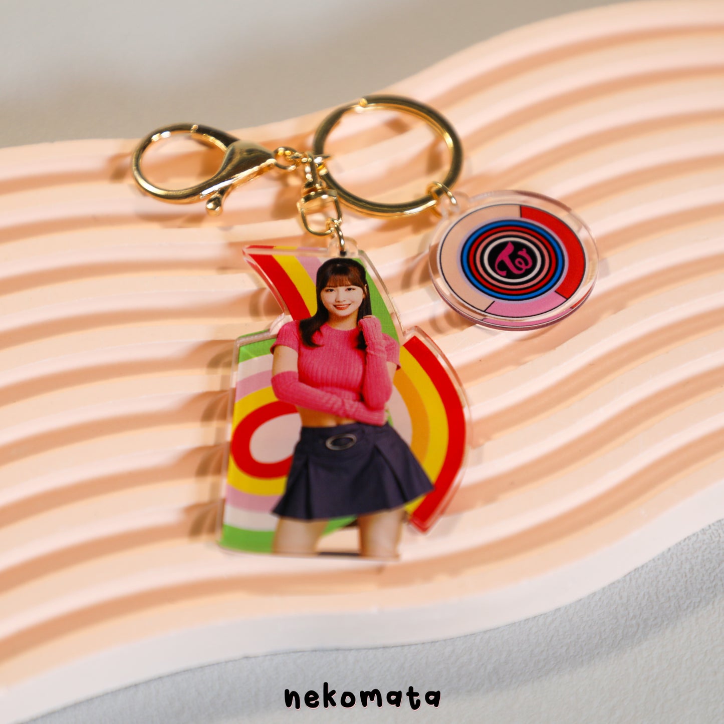 Porte-clés acrylique TWICE