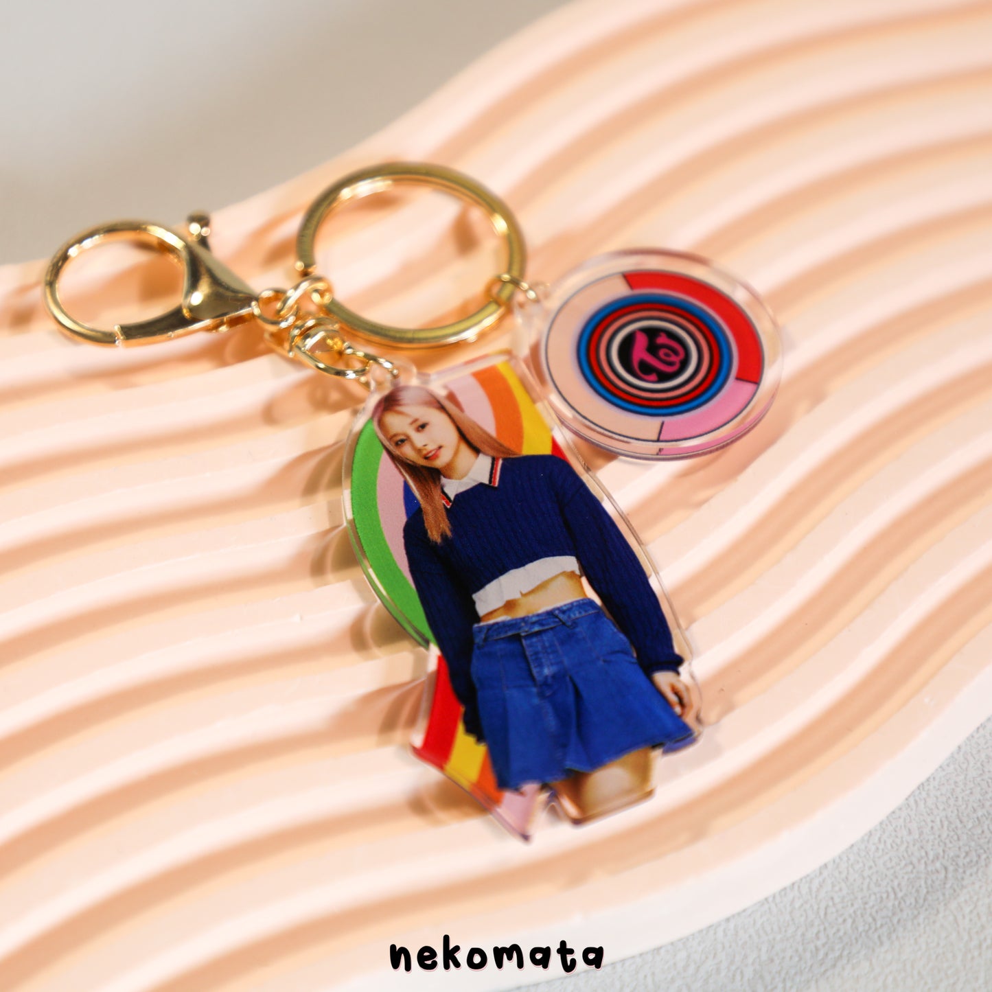 Porte-clés acrylique TWICE