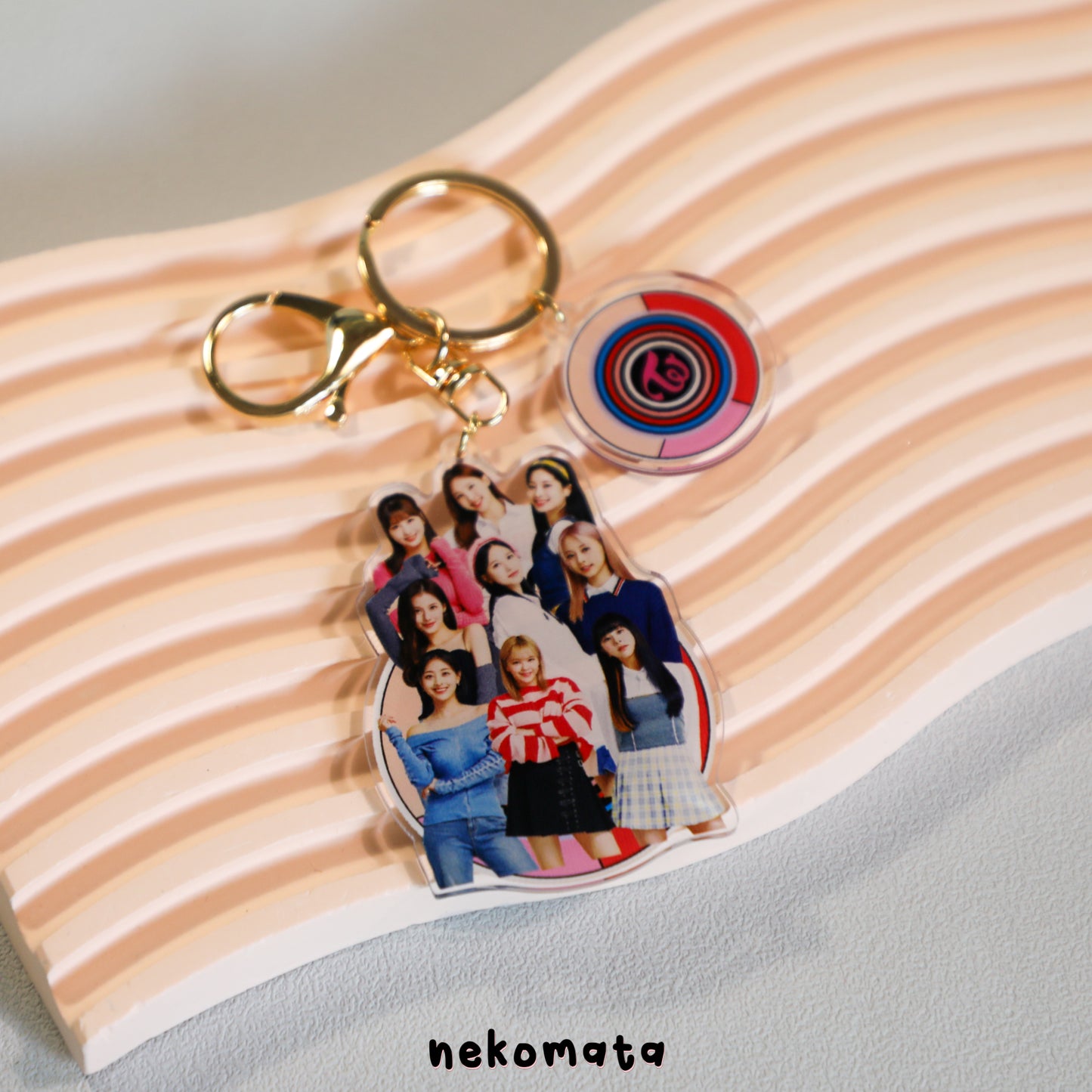 Porte-clés acrylique TWICE