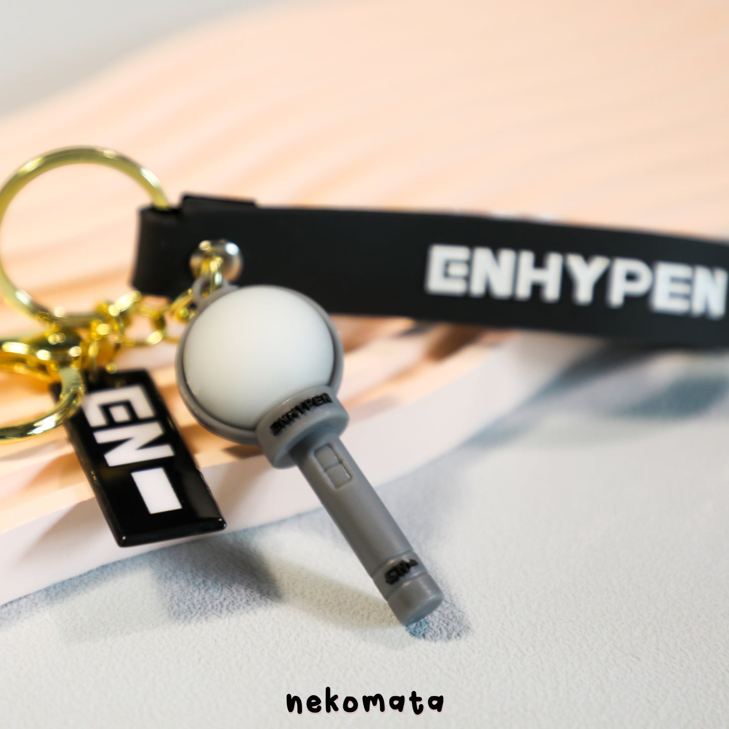 3D ENHYPEN Lightstick Keyring