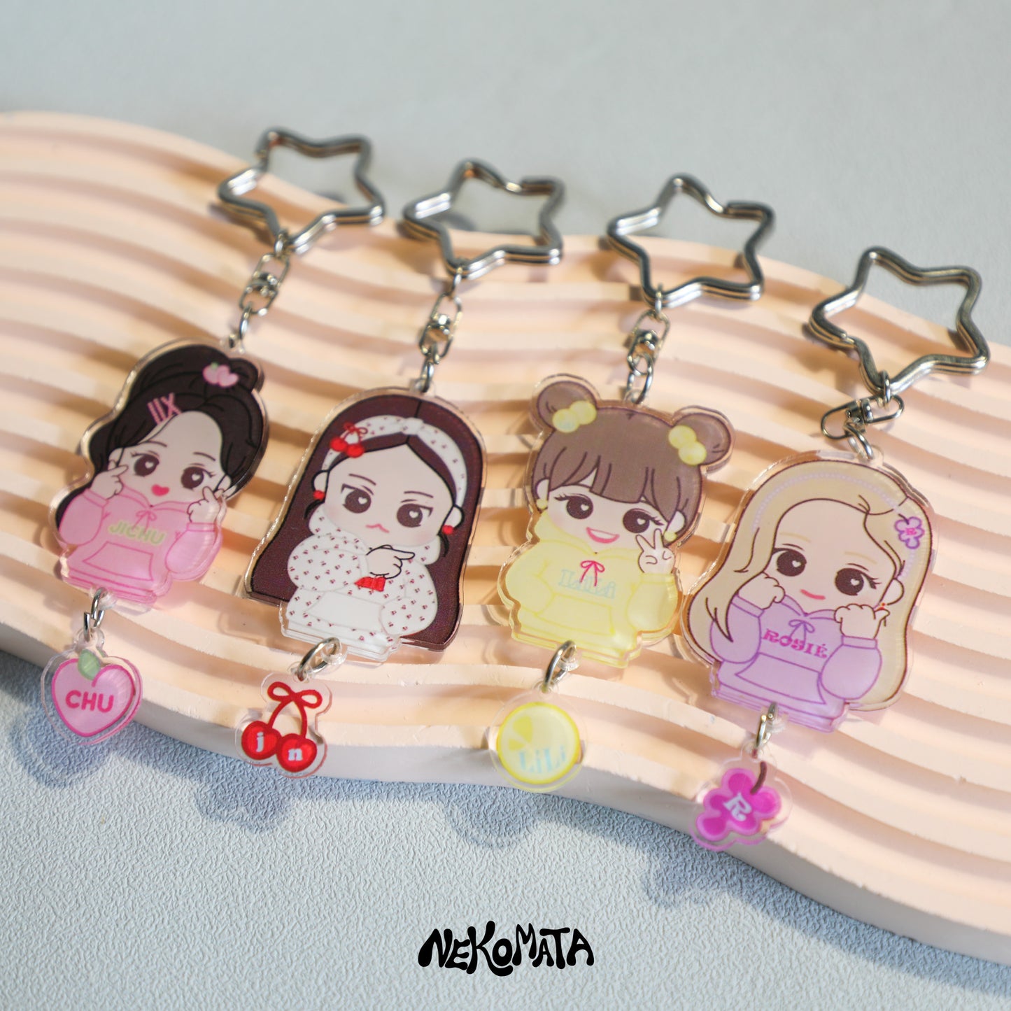 BLACKPINK Star Keyring