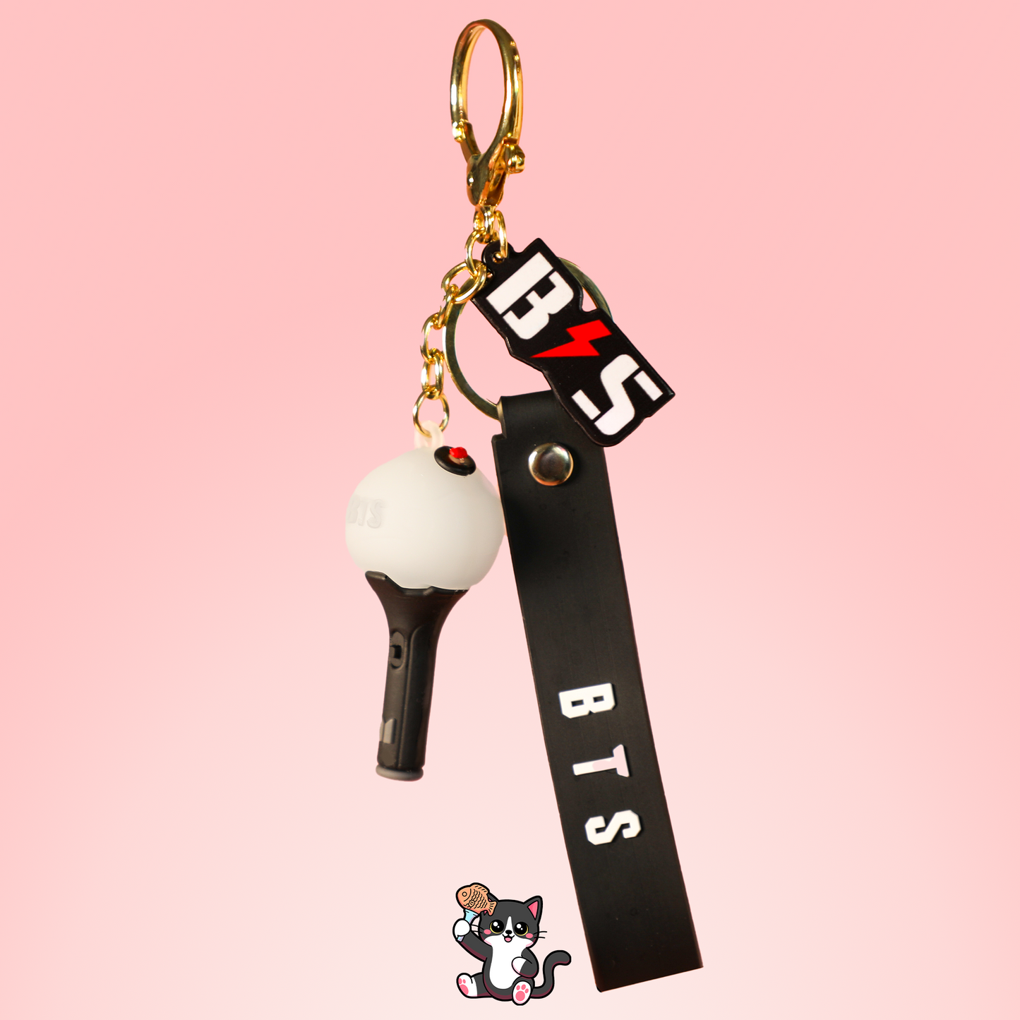 3D BTS Lightstick Keyring