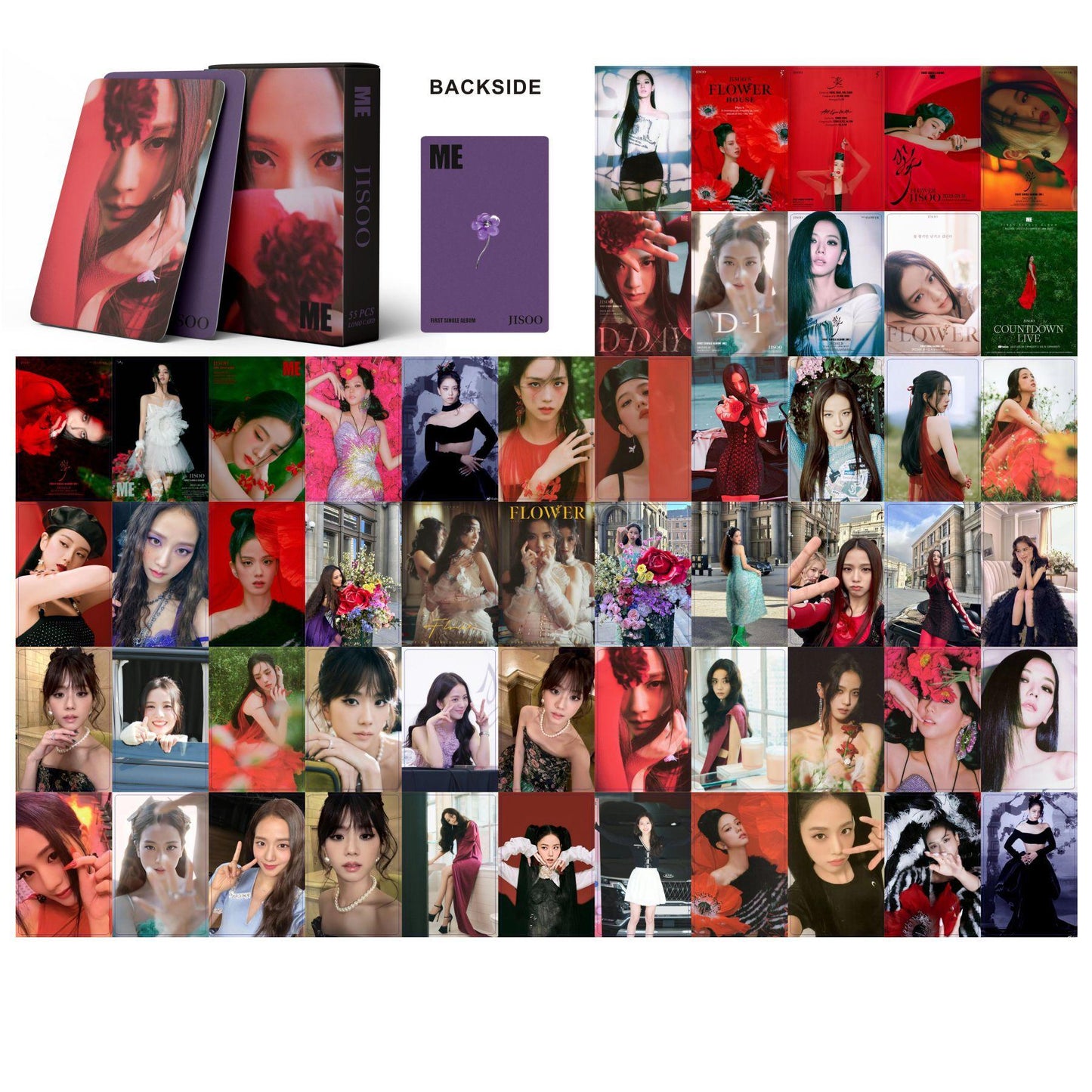 JISOO 'ME' LOMO CARDS