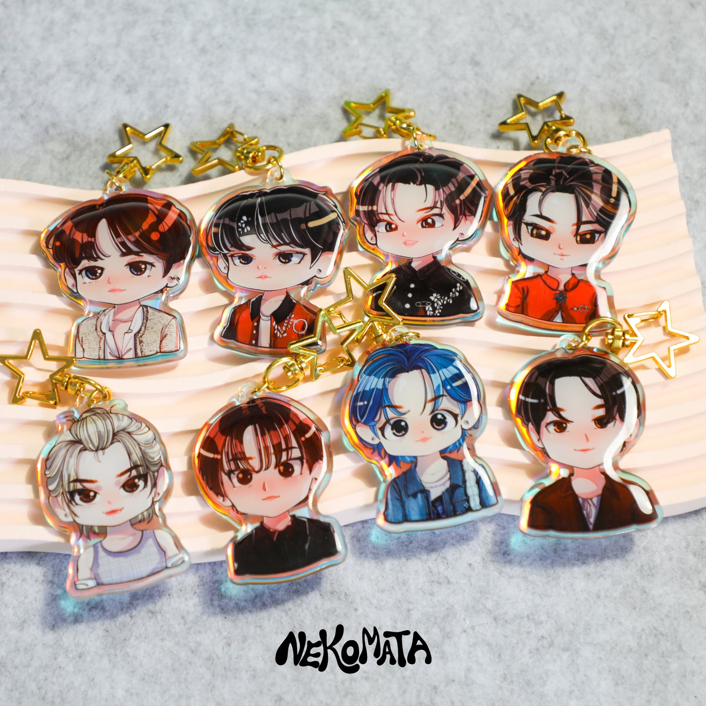 STRAY KIDS Bias Keychain