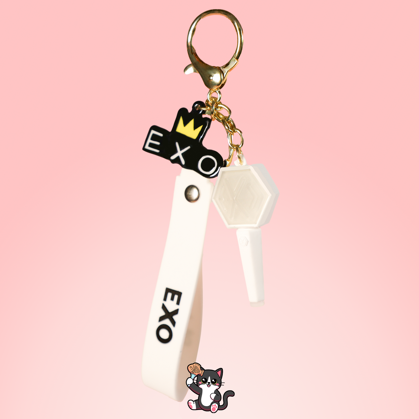 3D EXO Lightstick Keyring