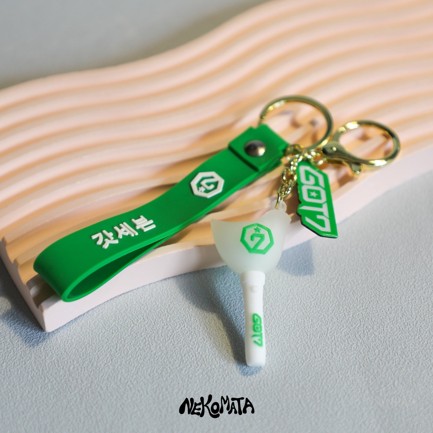 3D GOT7 Lightstick Keyring
