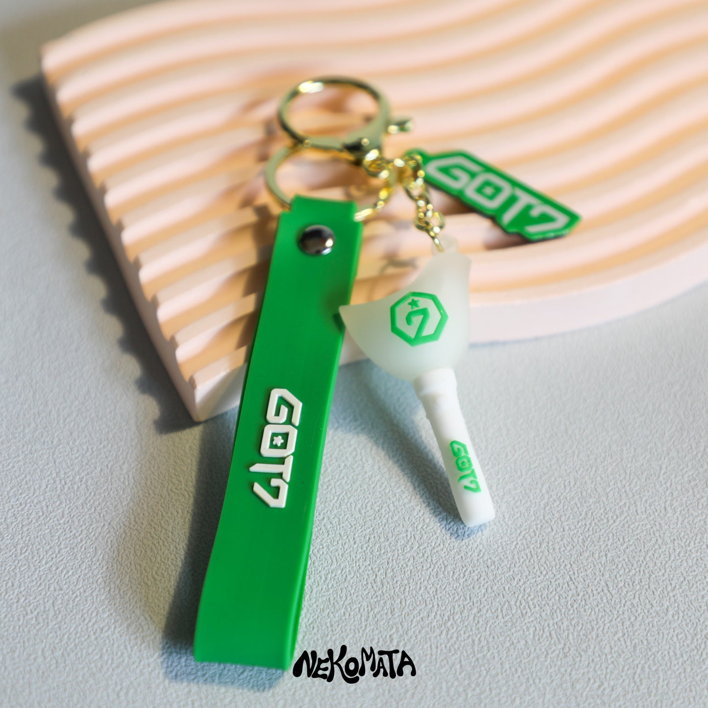 3D GOT7 Lightstick Keyring