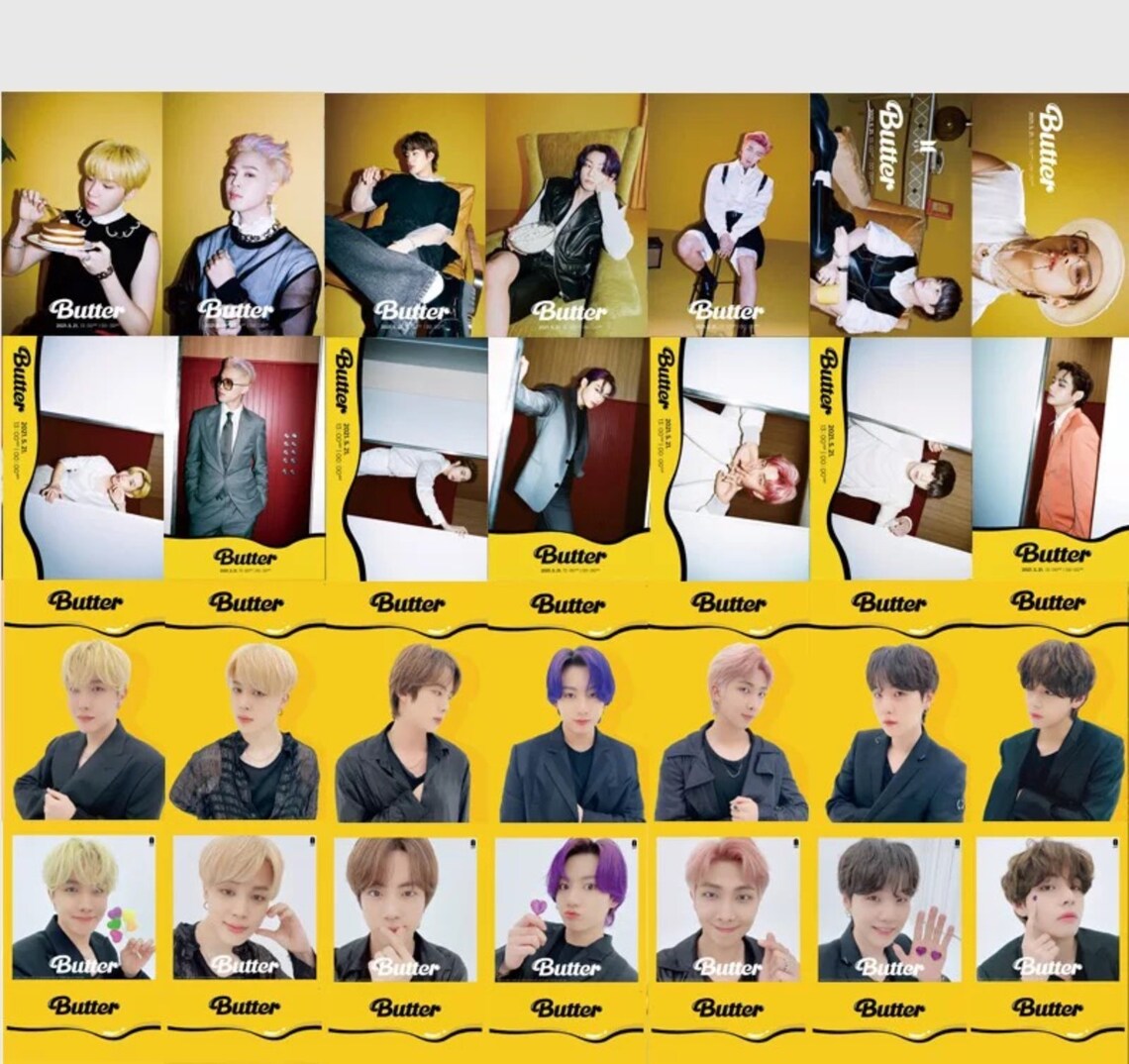 BTS 'Butter' LOMOCARDS