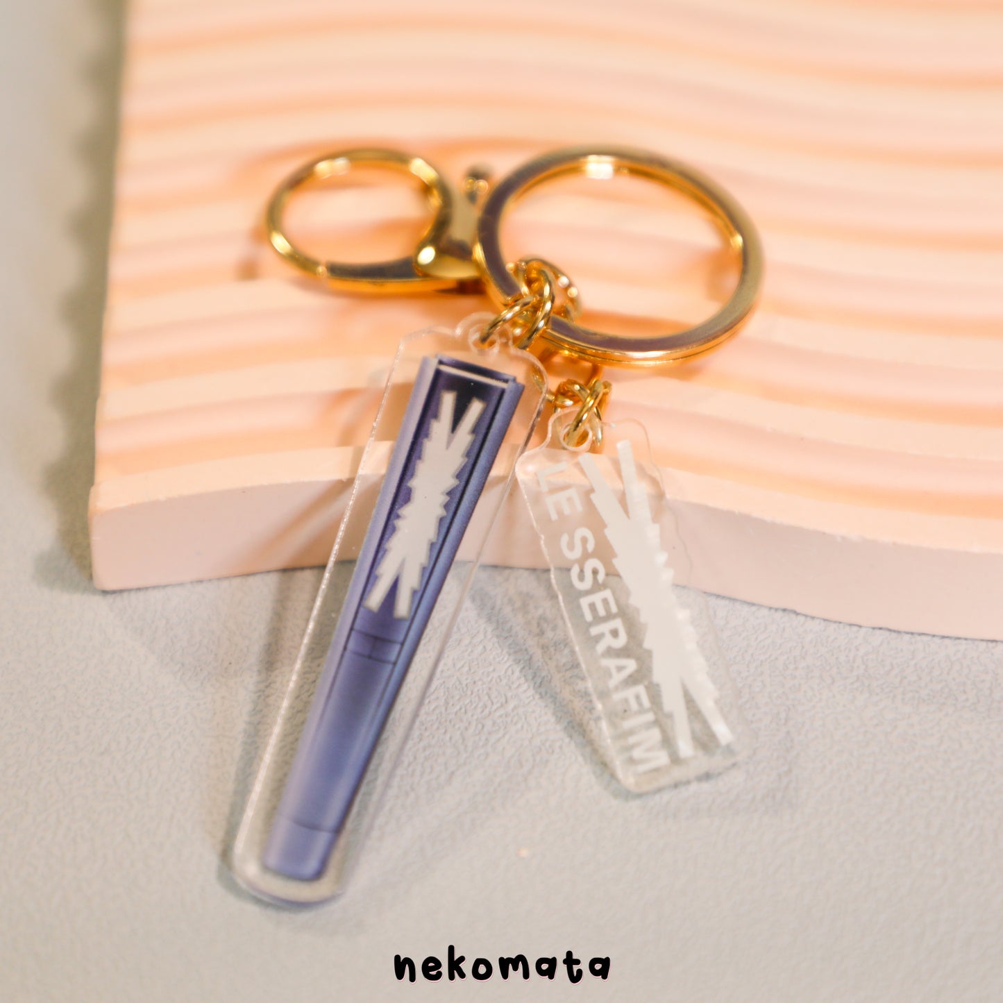 Porte-clés 2D LE SSERAFIM