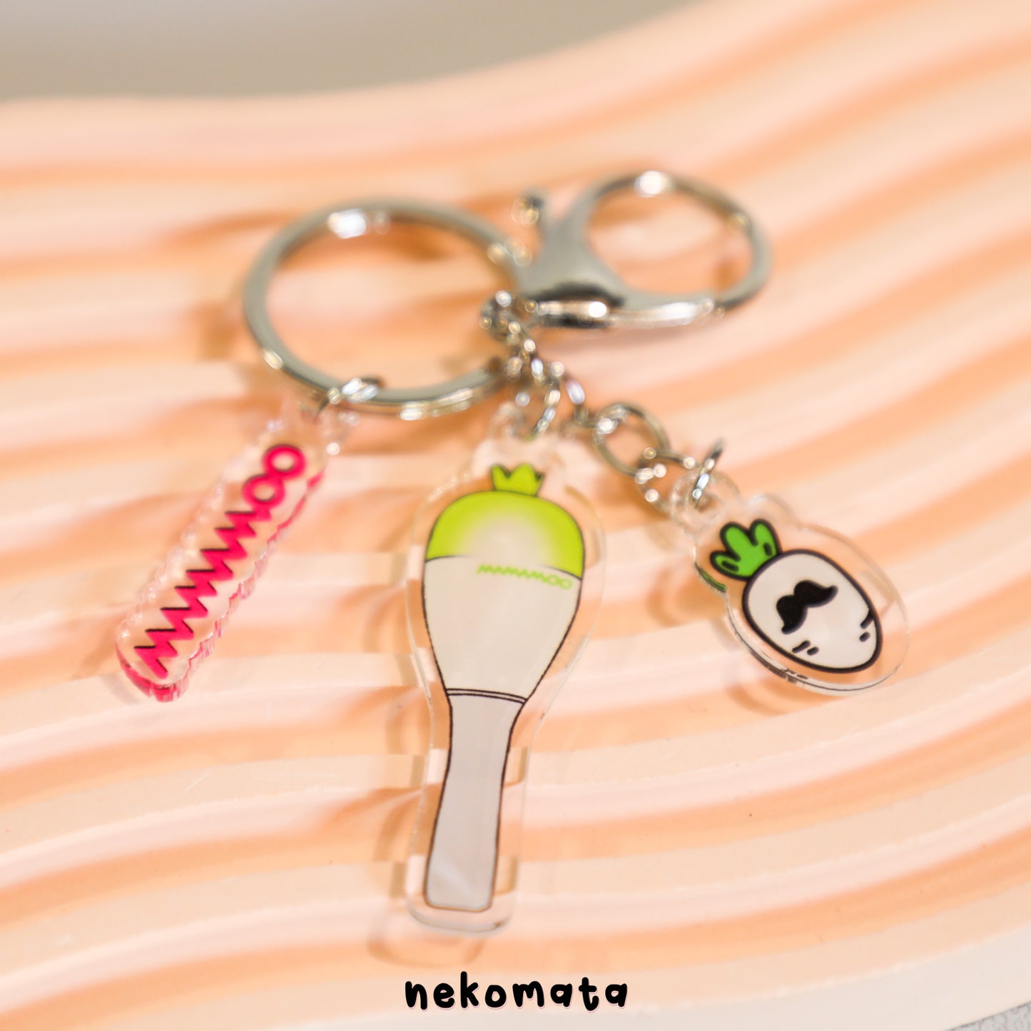 2D MAMAMOO Lightstick Keychain