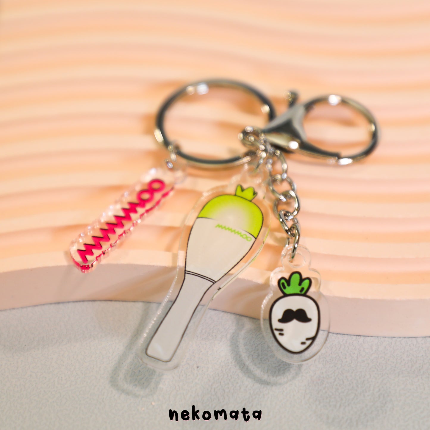 2D MAMAMOO Lightstick Keychain