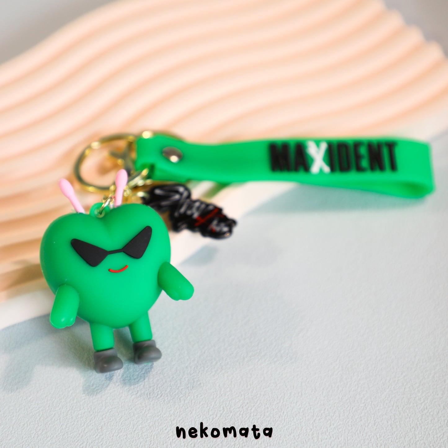 Porte-clés Cœur 3D Tung & Taeng MAXIDENT