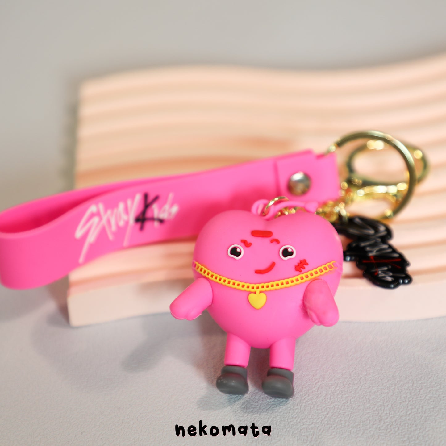 Porte-clés Cœur 3D Tung & Taeng MAXIDENT