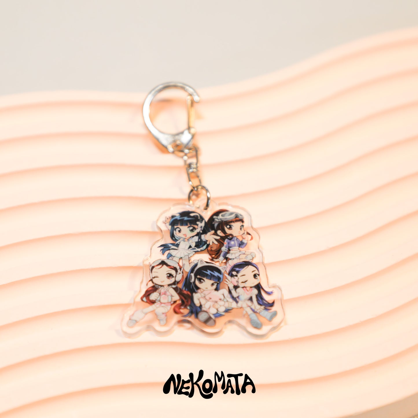 NEW JEANS Get Up Keychain