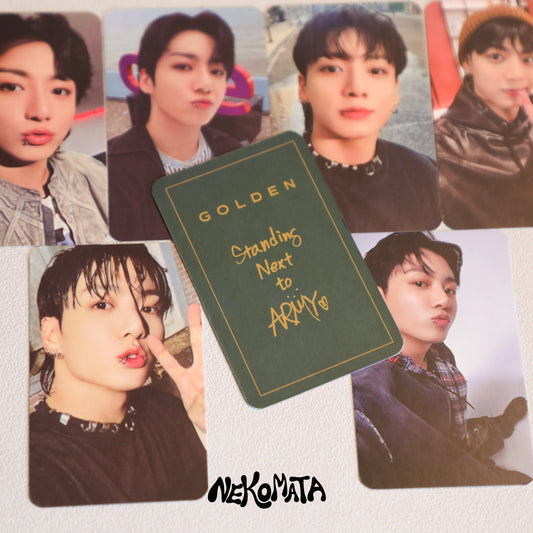 JUNGKOOK 'Golden' Fanmade PHOTOCARDS