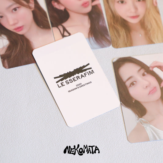 LE SSERAFIM '2024 Season's Greetings' Fanmade PHOTOCARDS