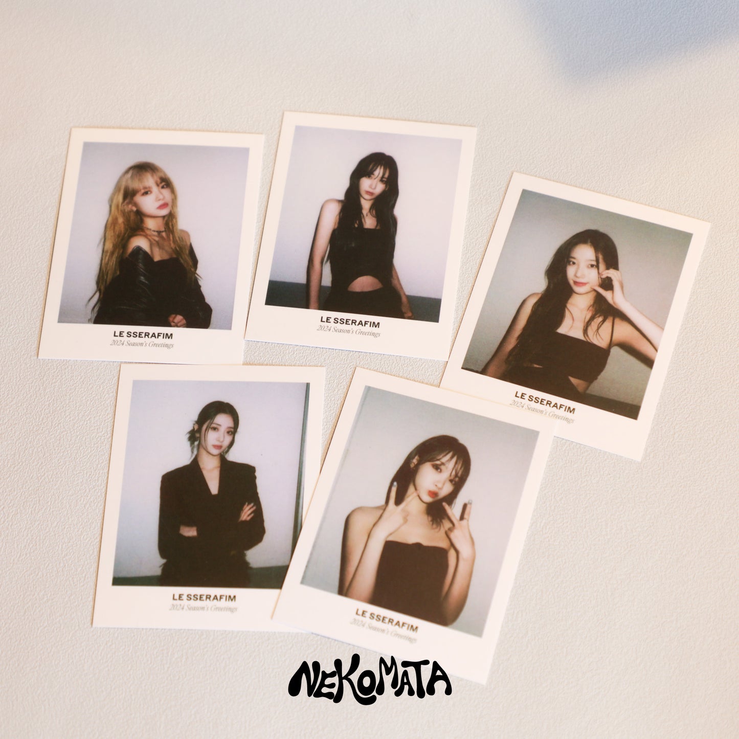 LE SSERAFIM instax PHOTOCARDS