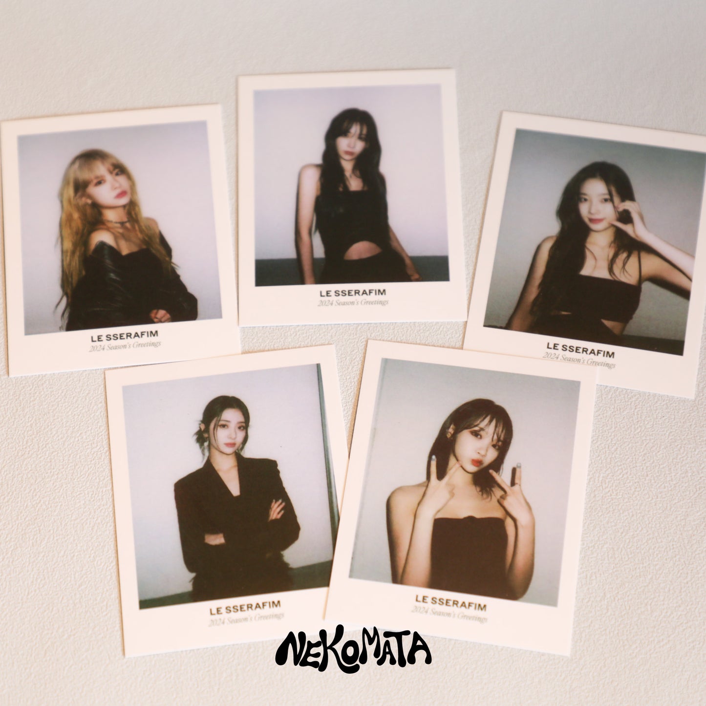LE SSERAFIM instax PHOTOCARDS