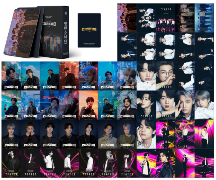 BTS '7FATES : CHAKHO' LOMO CARDS