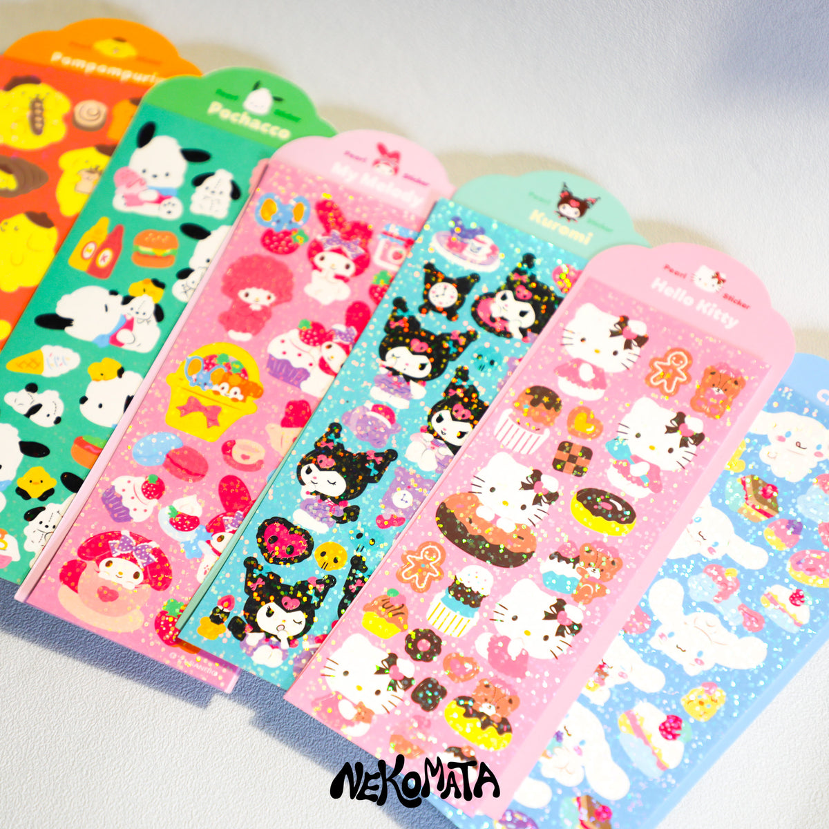 SANRIO Glitter Stickers Sheet – Nekomata