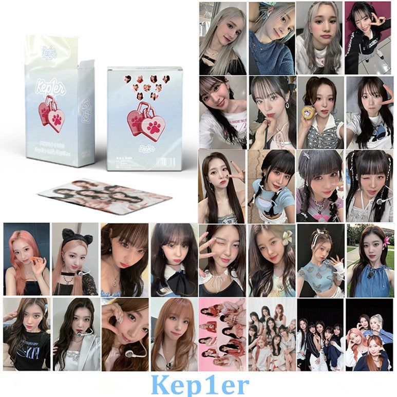 KEP1ER 'LOVESTRUCK!' Holographic LOMO CARDS