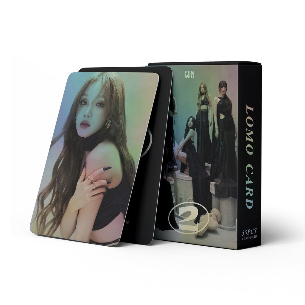 (G)I-DLE 'SECOND ALBUM' Holographic LOMO CARDS