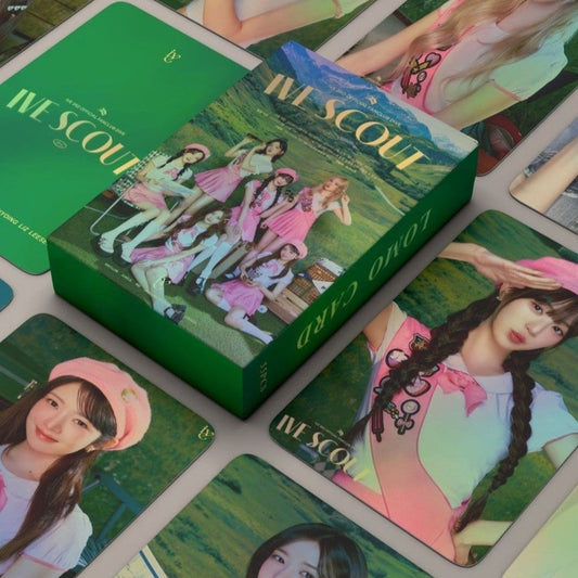 IVE 'SCOUT' Holographic LOMO CARDS