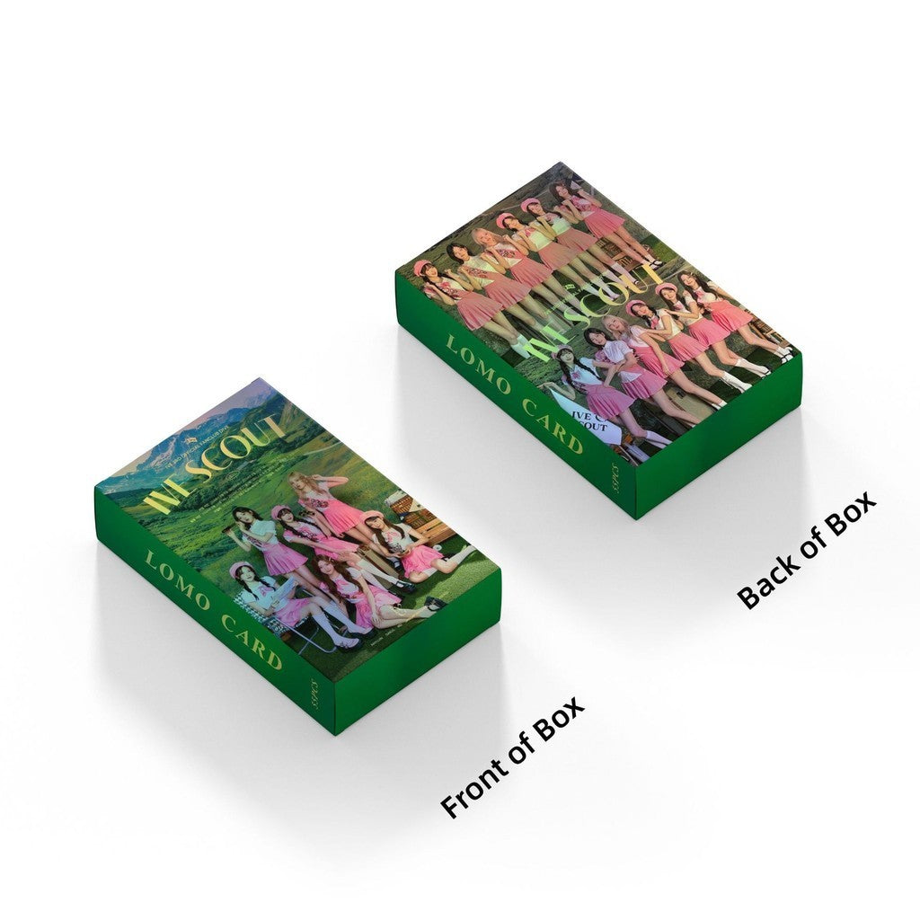 IVE 'SCOUT' Holographic LOMO CARDS