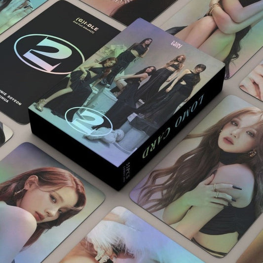 (G)I-DLE 'SECOND ALBUM' Holographic LOMO CARDS