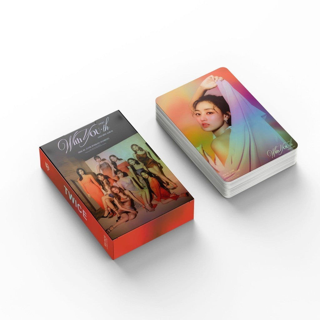 TWICE 'With You-th' Holographic LOMO CARDS