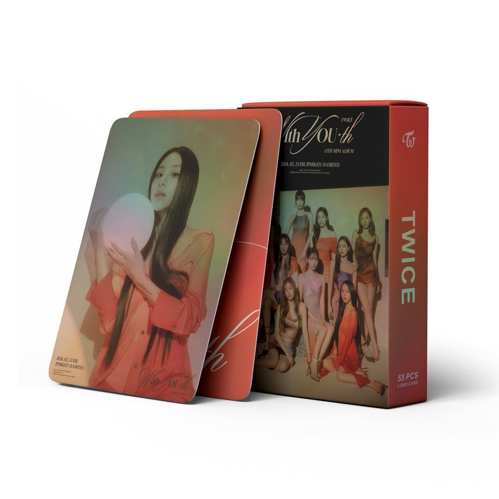 TWICE 'With You-th' Holographic LOMO CARDS