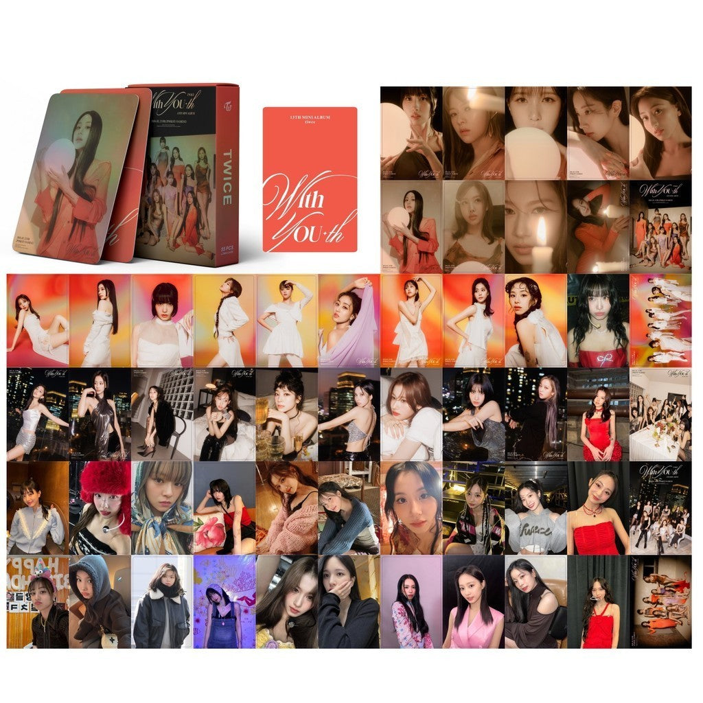 TWICE 'With You-th' Holographic LOMO CARDS