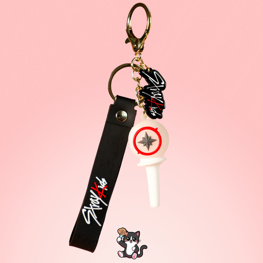 3D STRAY KIDS Llavero Lightstick