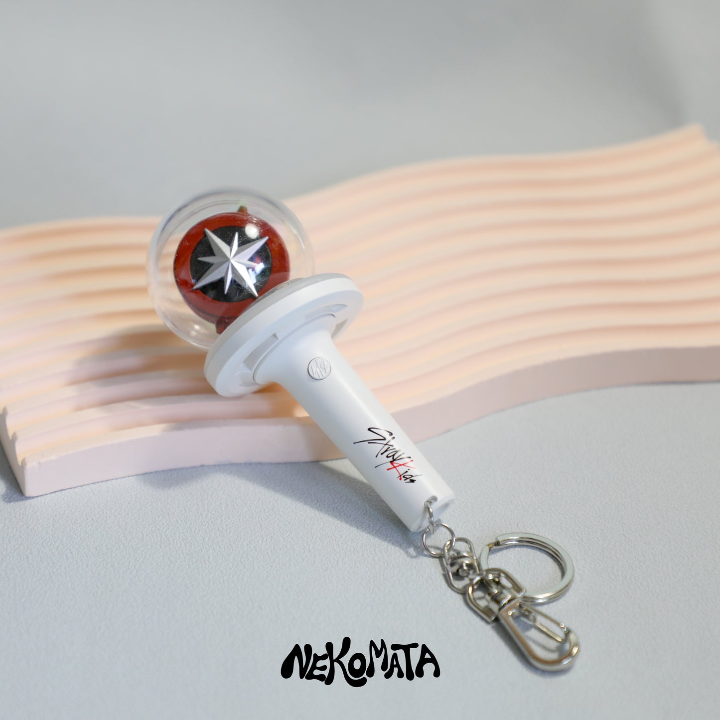 STRAY KIDS mini Lightstick Keychain (Lighting Up)