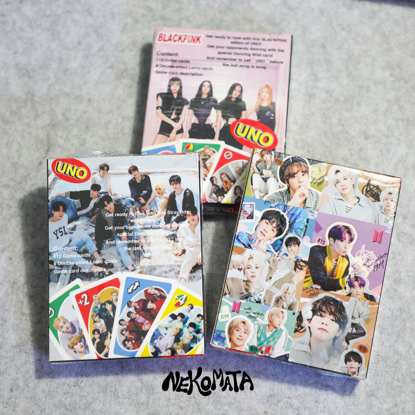 UNO Card Game : K-pop version