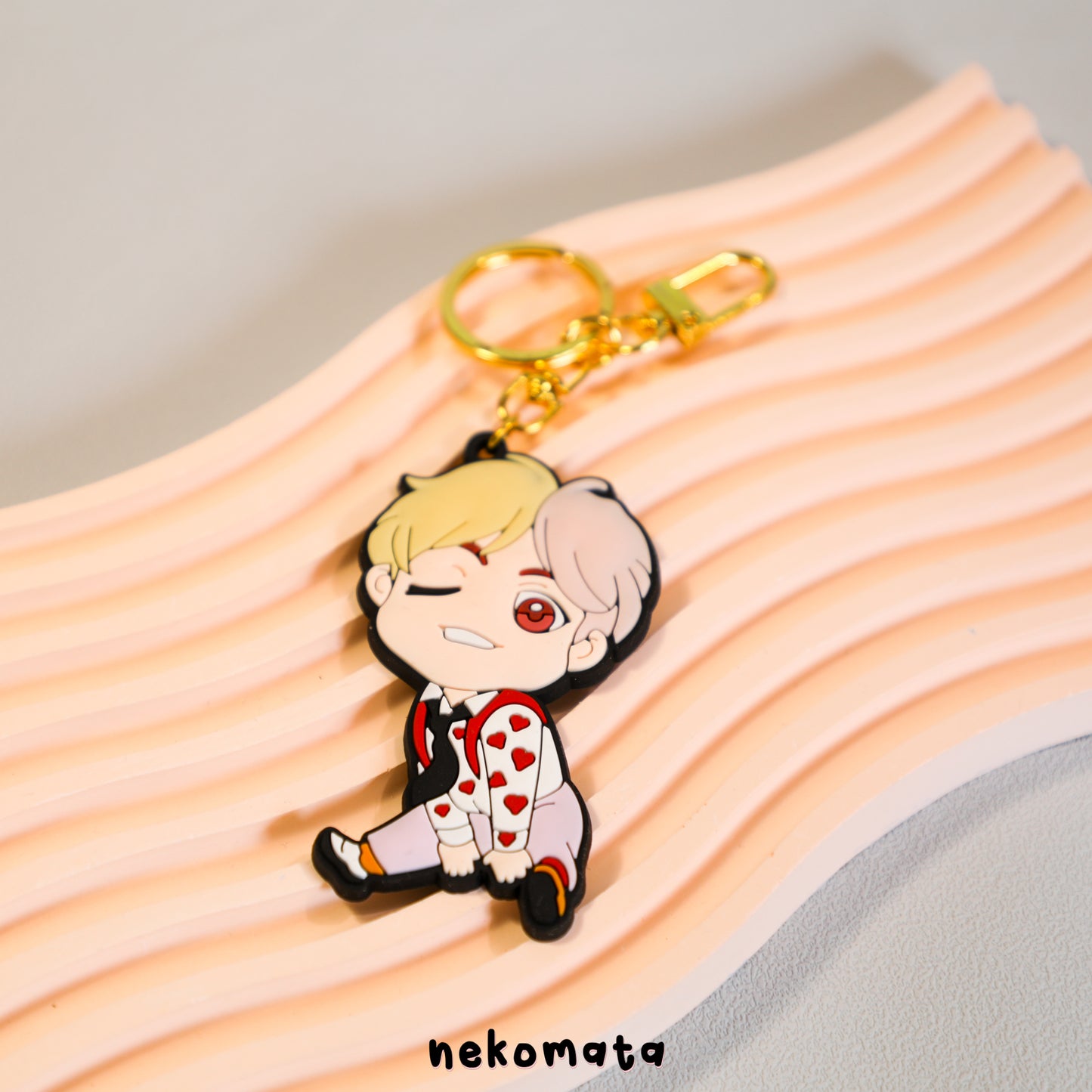 BTS Cartoon Keyring