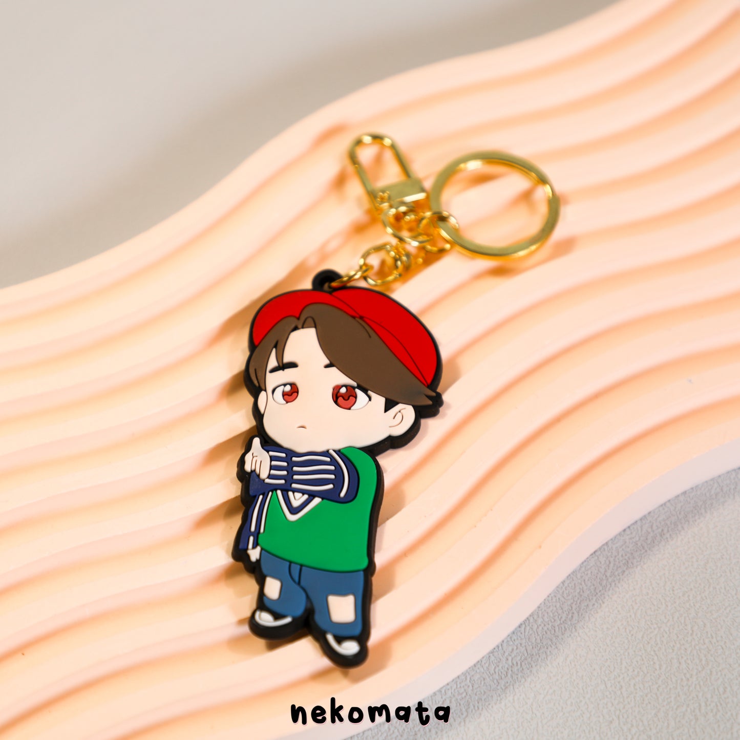 BTS Cartoon Keyring