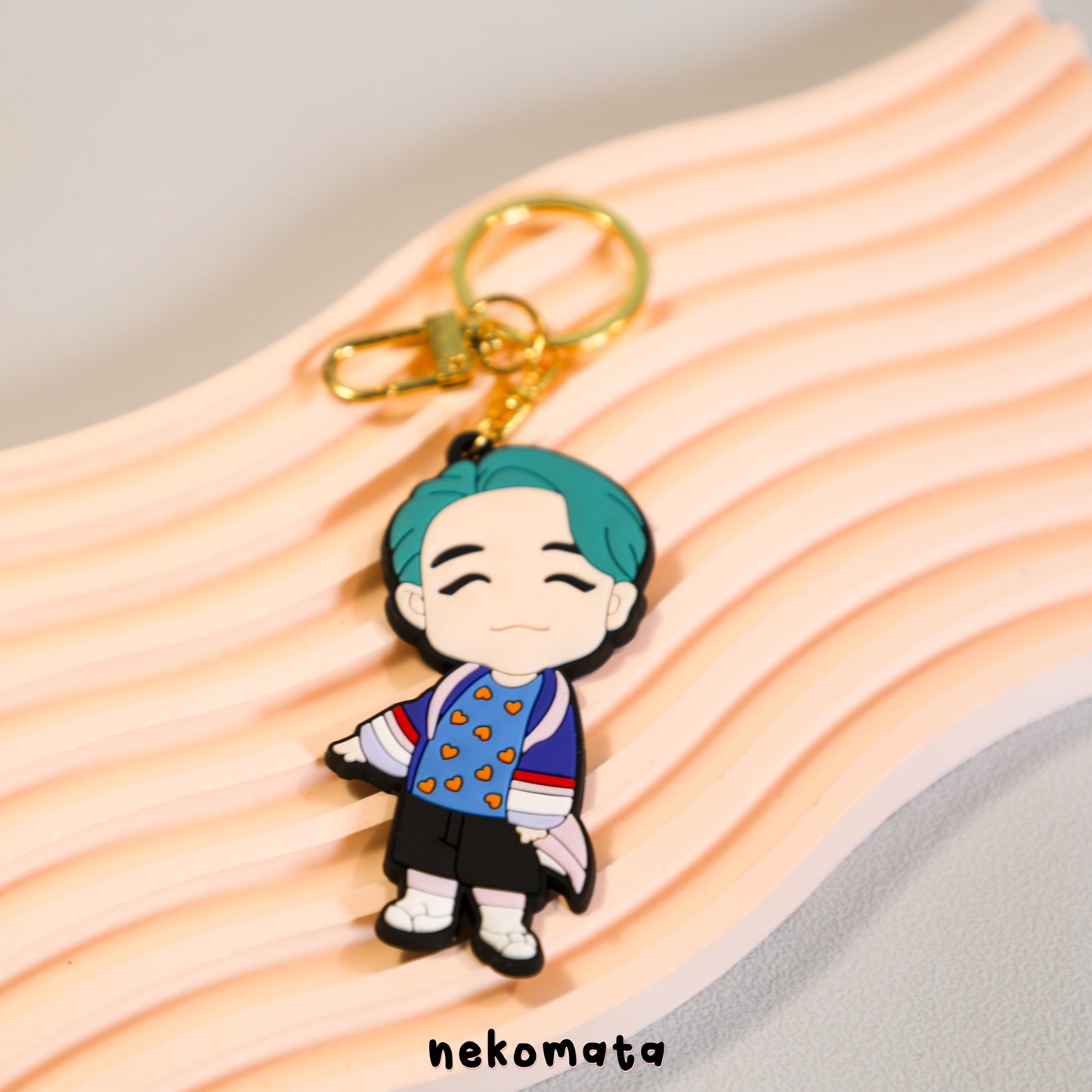 BTS Cartoon Keyring