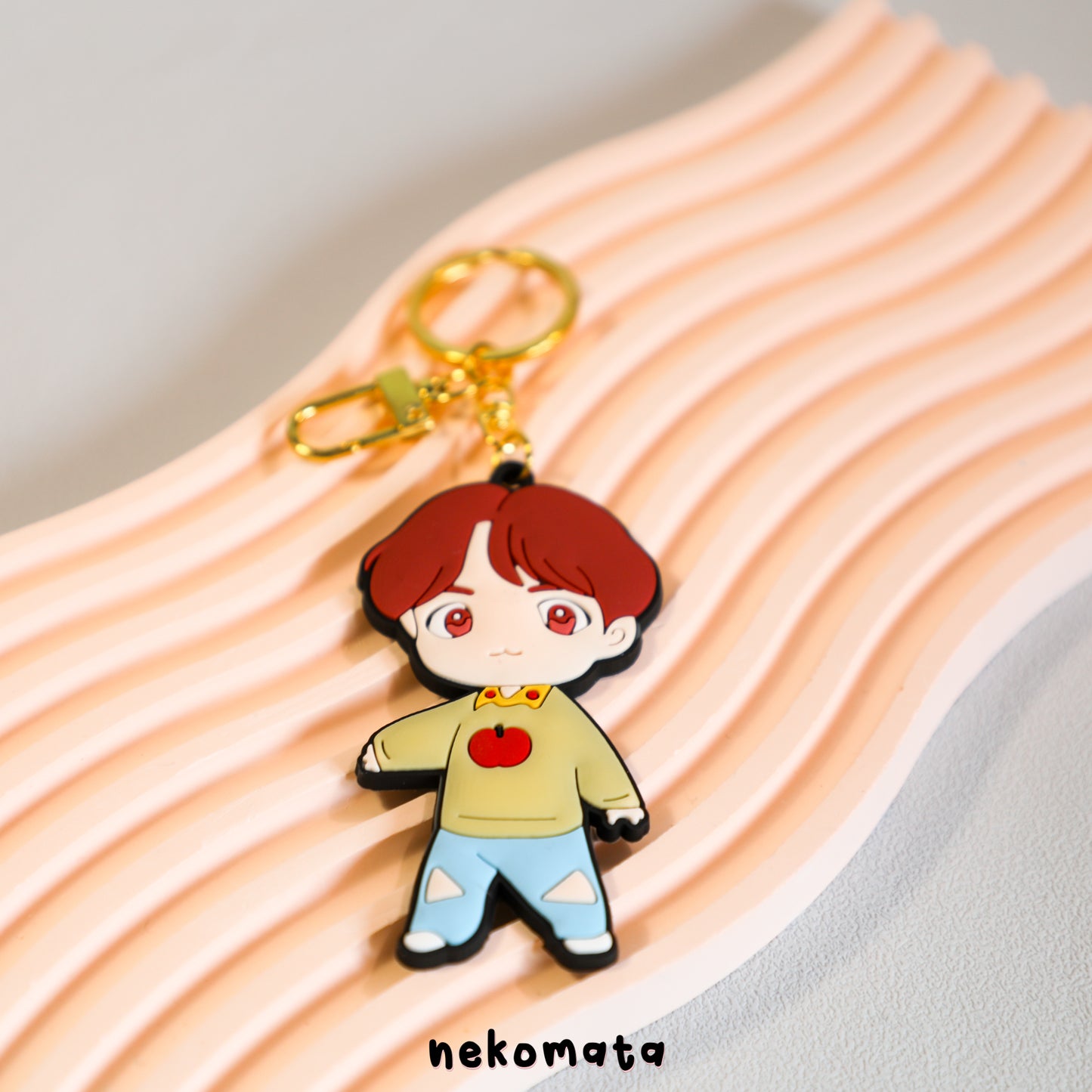 BTS Cartoon Keyring