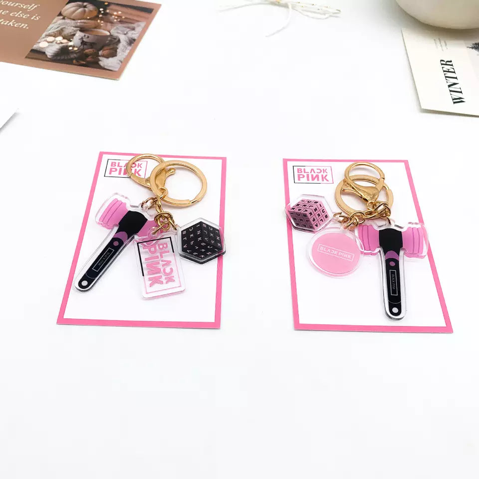BLACKPINK Lightstick Keychain